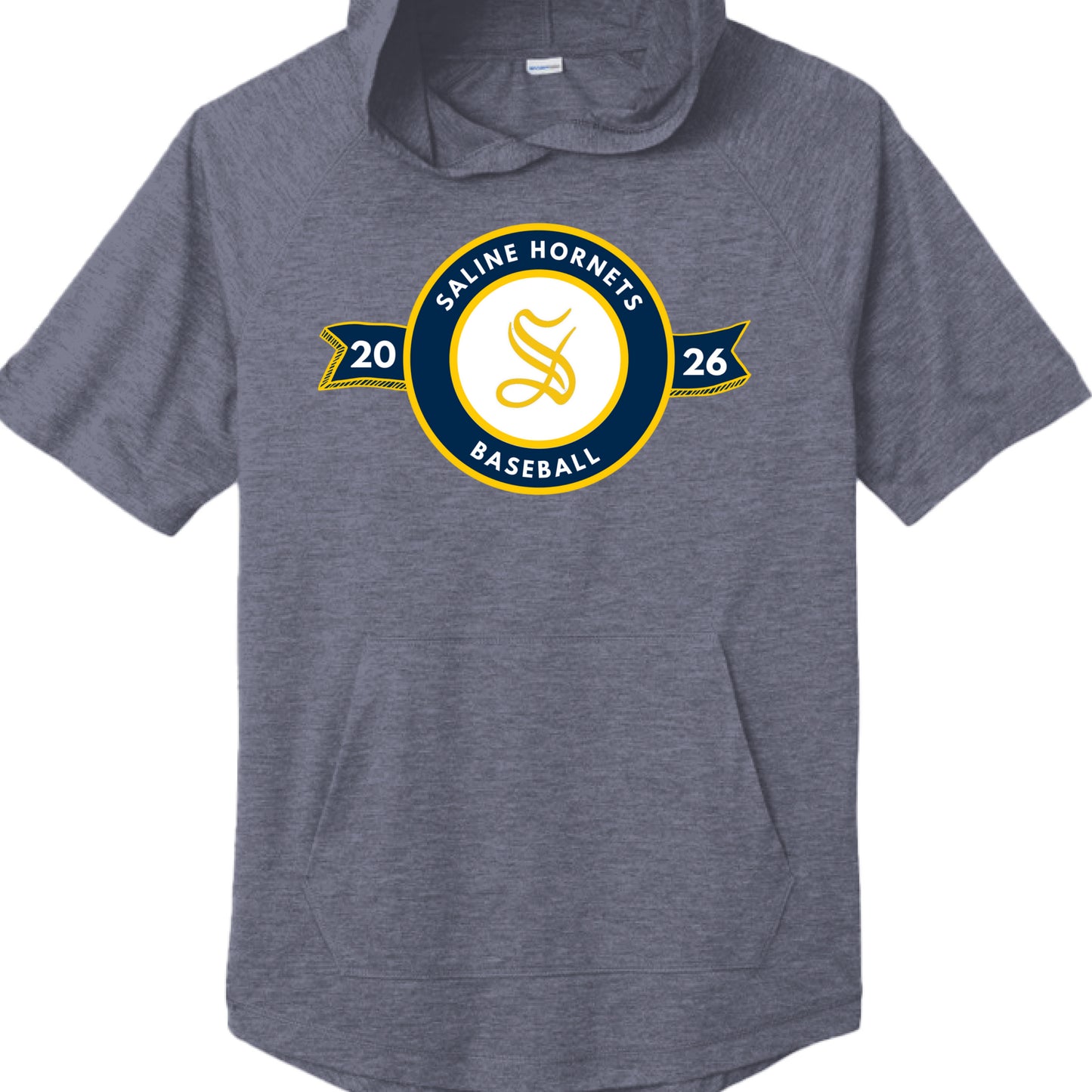 True Navy Hthr - FRONT