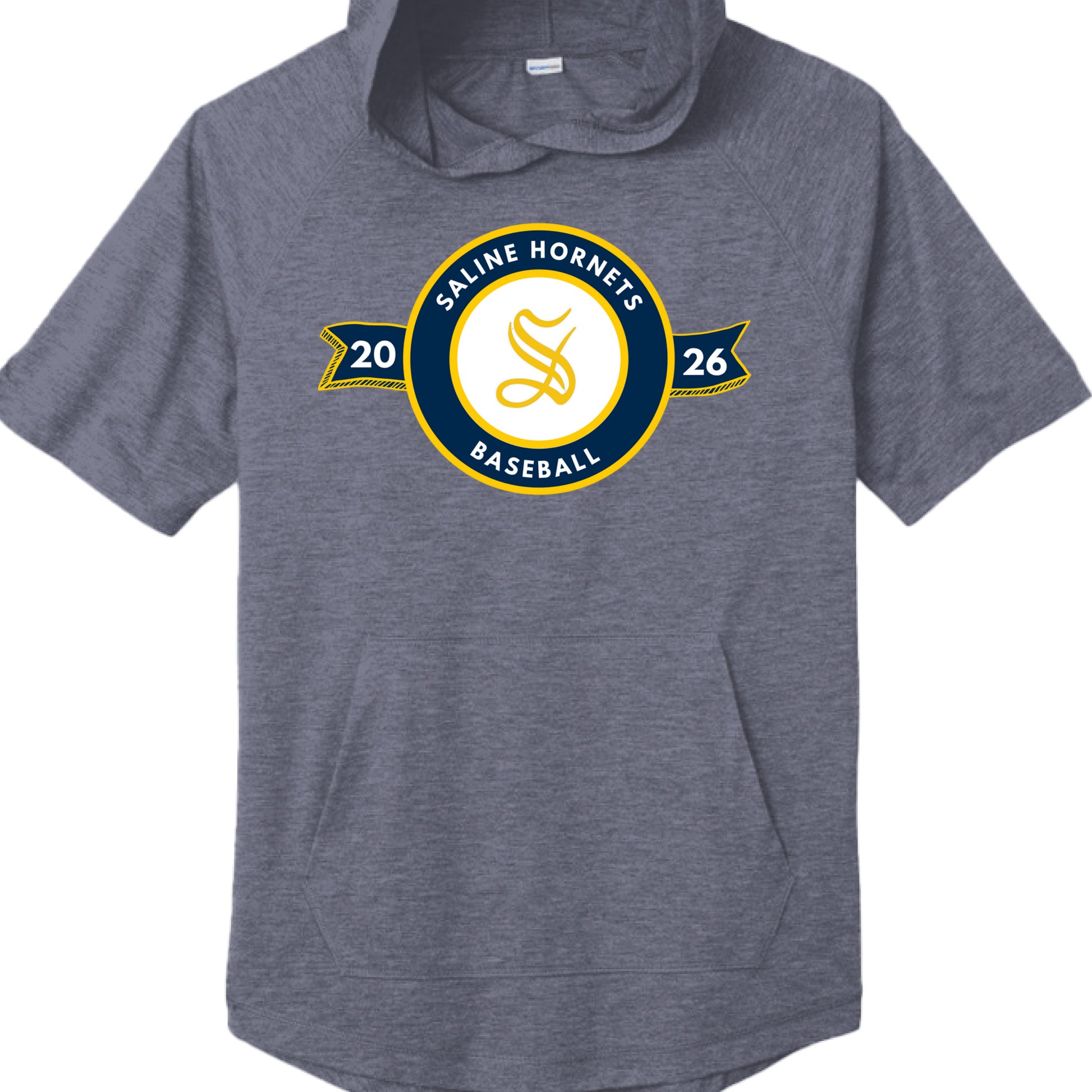 True Navy Hthr - FRONT