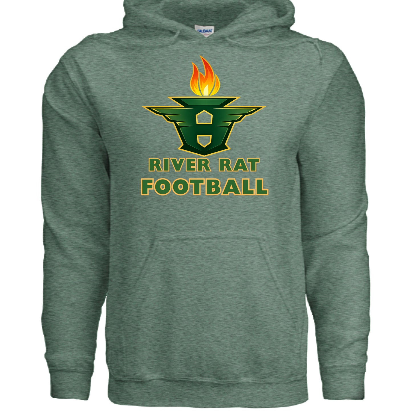 Heather Sport Dark Green - FRONT