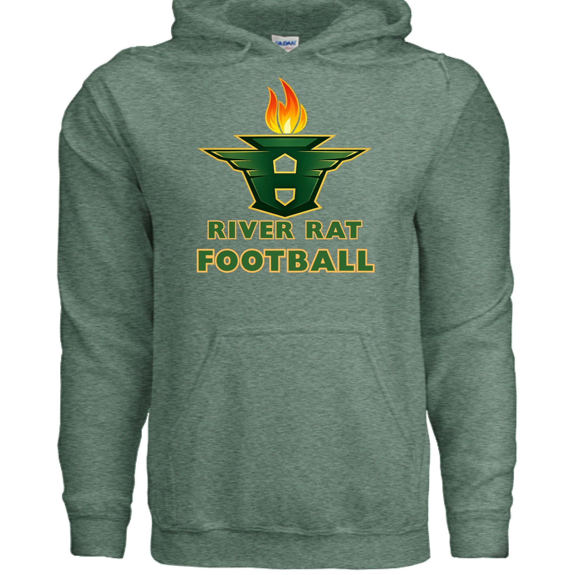 Heather Sport Dark Green - FRONT