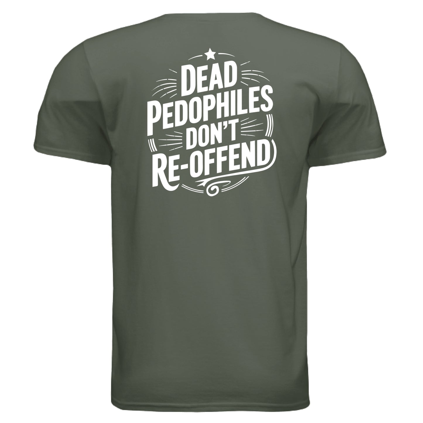 MILITARY GREEN - BACK