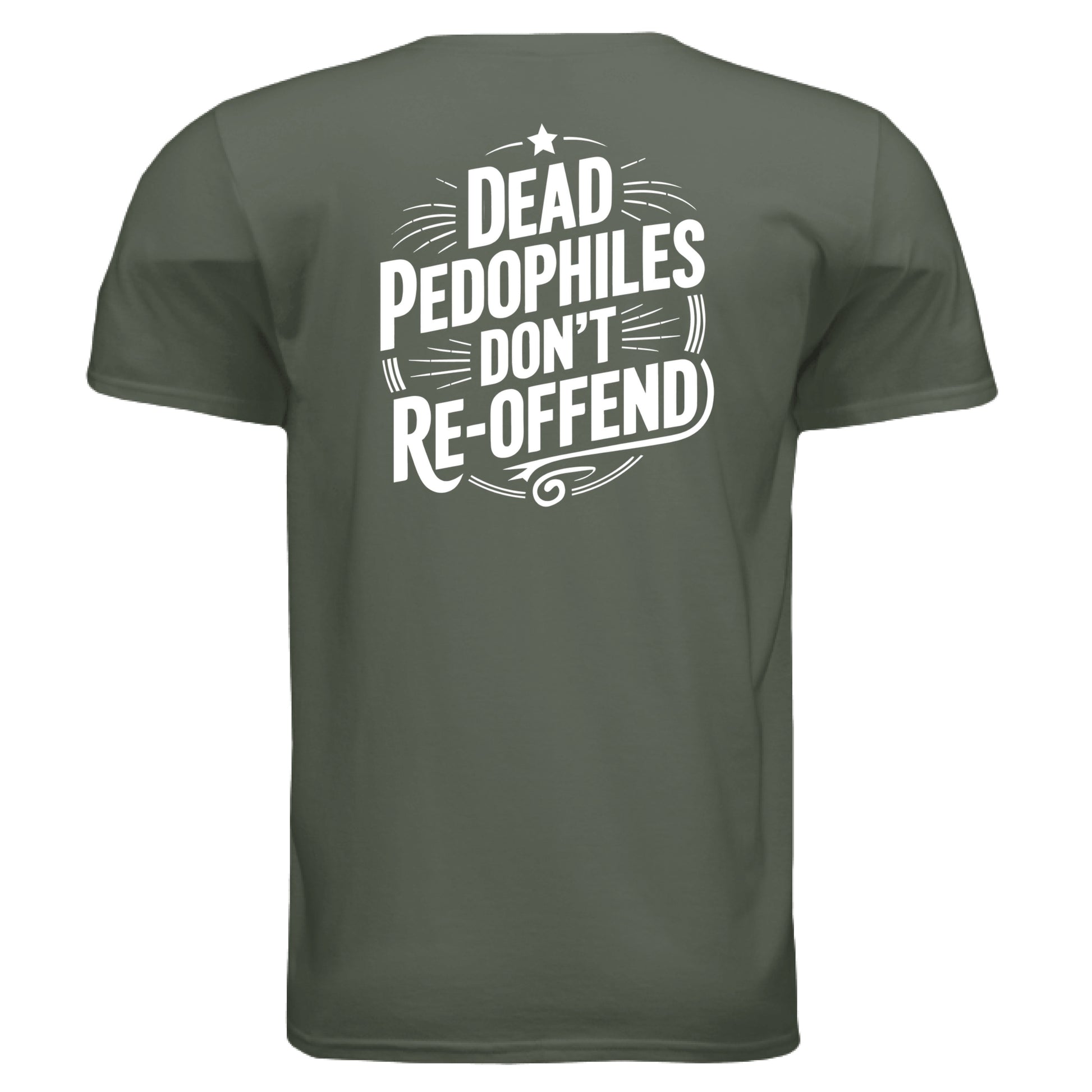 MILITARY GREEN - BACK