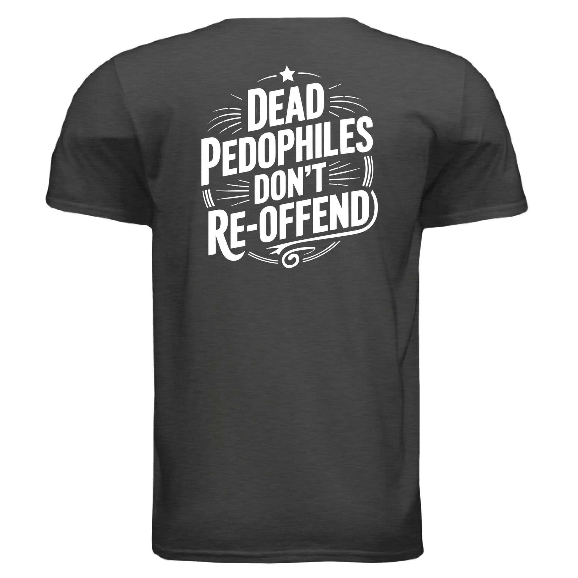 Heather Dark Grey - BACK