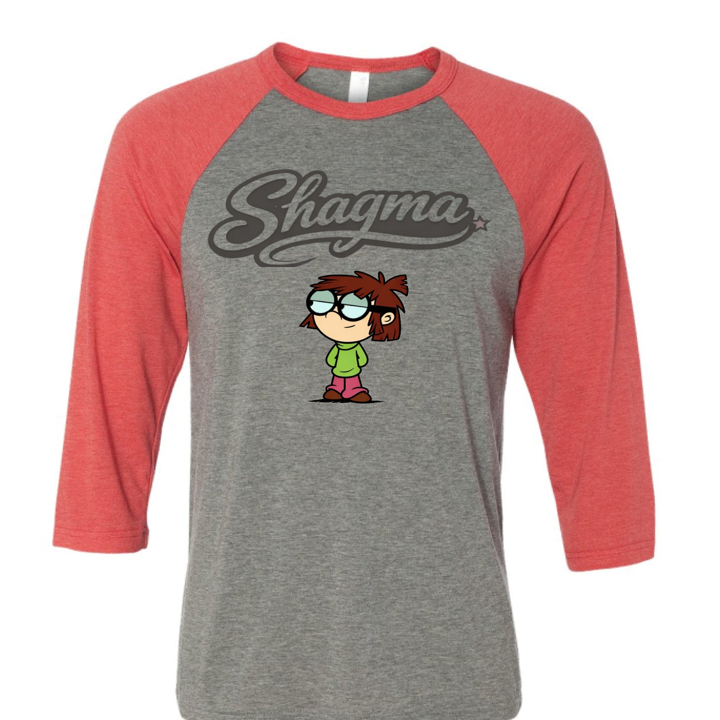 GREY/LT RED TRIBLEND - FRONT