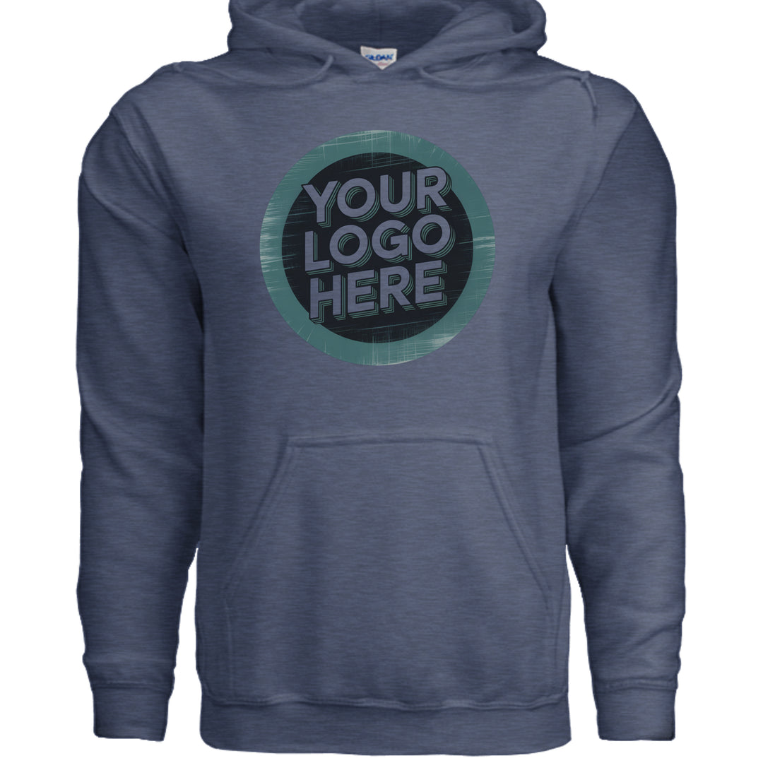 Heather Sport Dark Navy - G185 - FRONT