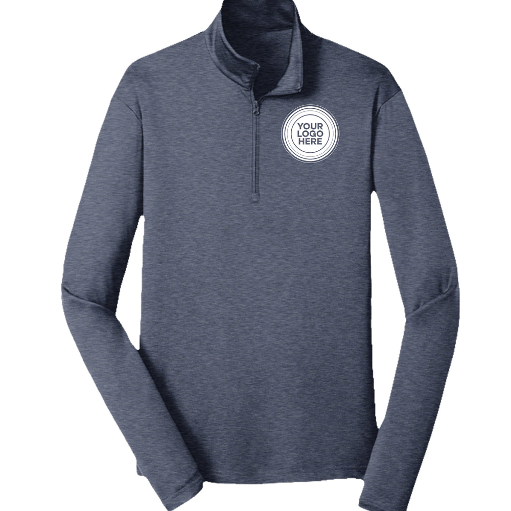 True Navy Hthr - ST407 - FRONT